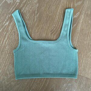 Blue Green Zara Tank Size